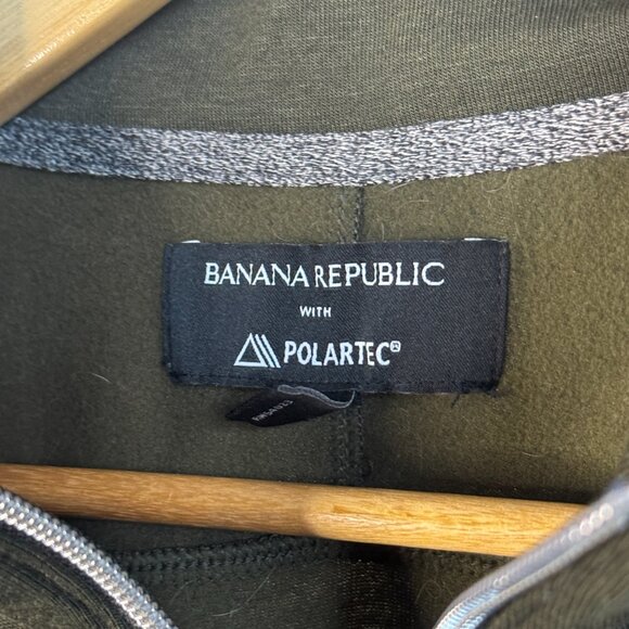 Banana Republic POLARTEC Quarter Zip Pullover XL - Picture 3 of 4